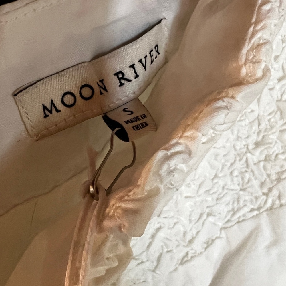Moon River White Lace Midi Dress - Picture 6 of 6